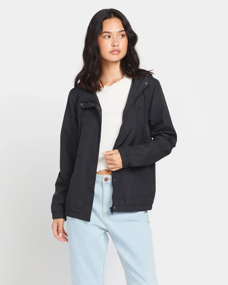 Volcom WOMEN'S ENEMY STONE JACKET BLACK