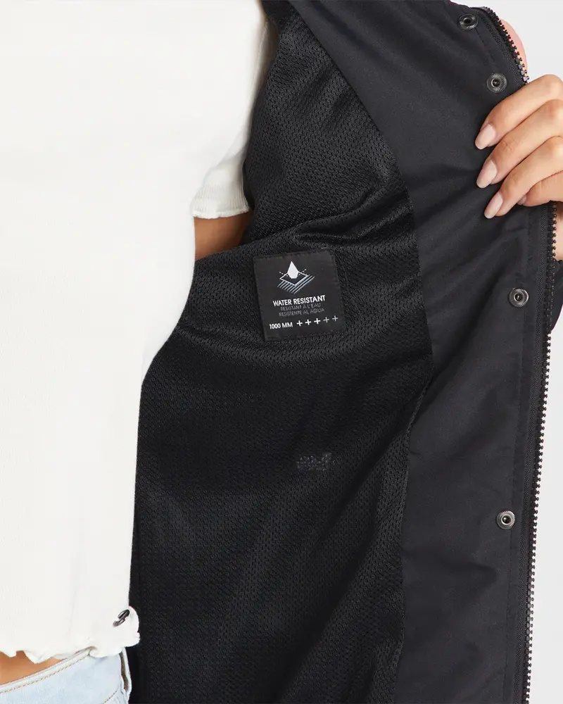 Volcom WOMEN'S ENEMY STONE JACKET BLACK