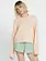 Volcom FEMMES LIVED IN LOUNGE FRENCHIE RAGLAN CHAMPAGNE GOLD