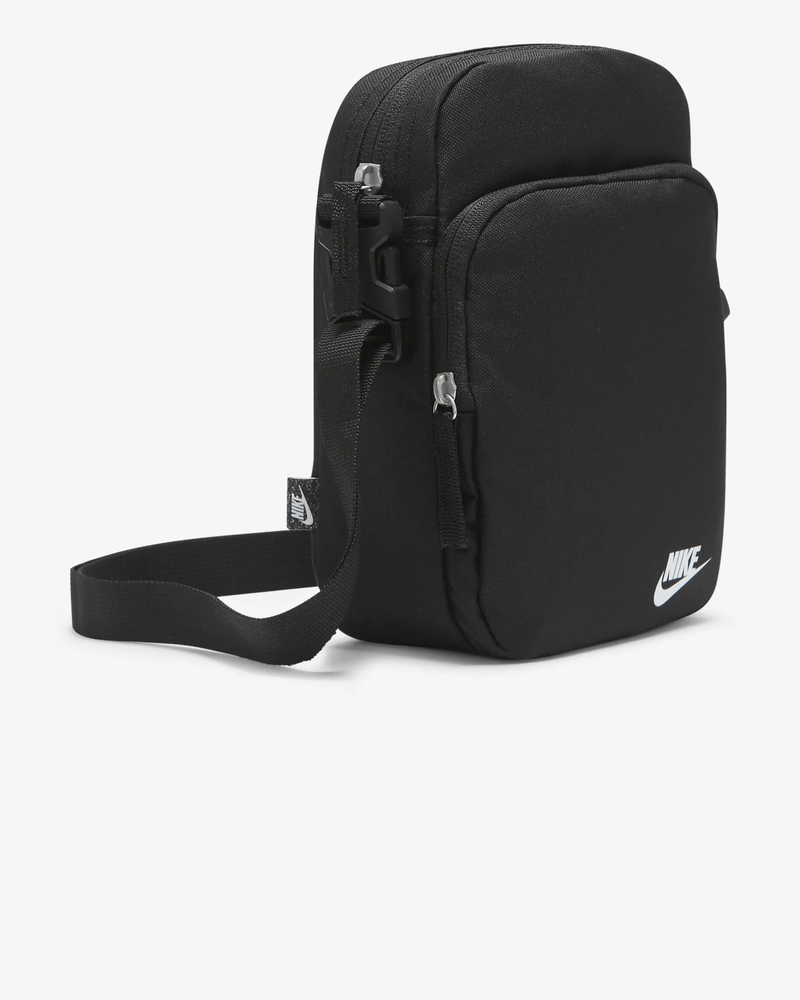 Nike HERITAGE CROSSBODY BAG 4L BLACK/BLACK/WHITE