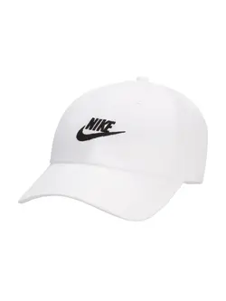 Nike HOMMES CLUB WASH CAP WHITE/BLACK