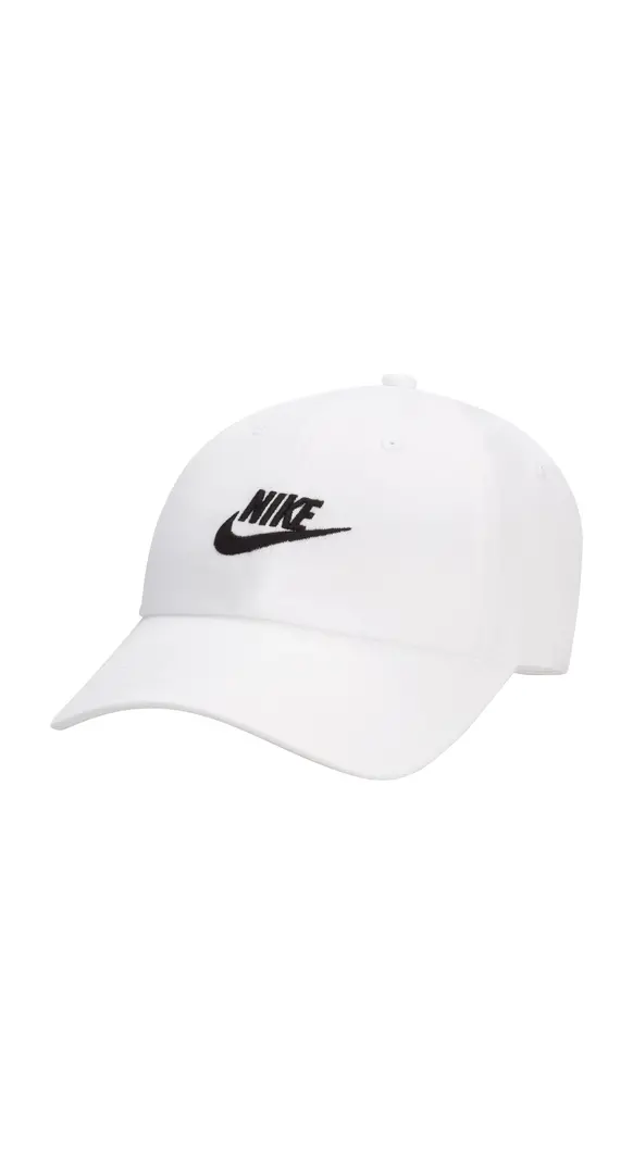 Nike HOMMES CLUB WASH CAP WHITE/BLACK