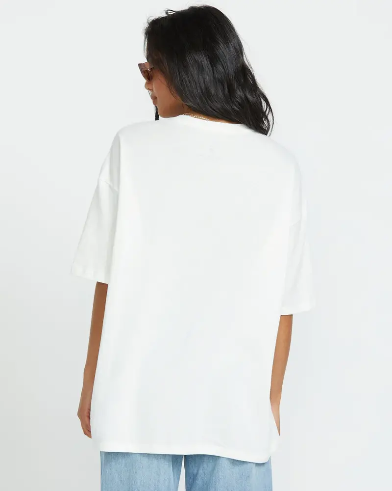Billabong FEMMES HIGH ON LIFE SHORT SLEEVE TEE SALT CRYSTAL