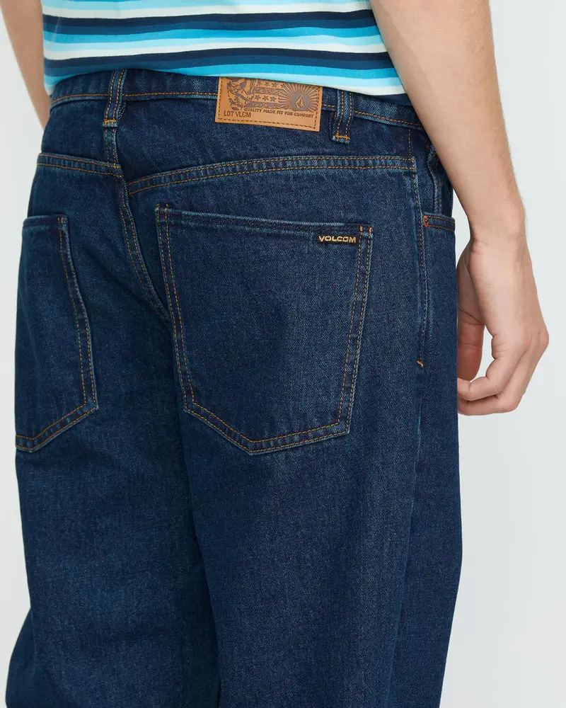 Volcom HOMMES KINKADE REGULAR FIT JEANS BLUE RELIC