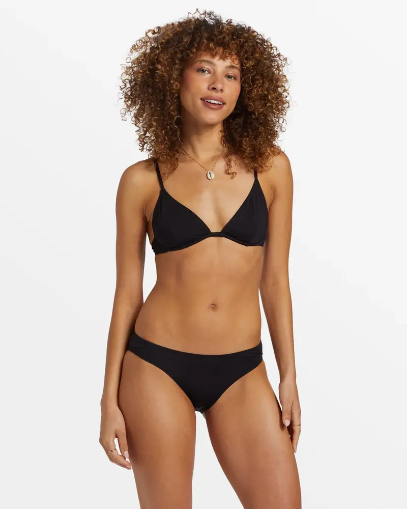 Billabong SOL SEARCHER LOWRIDER BIKINI BOTTOM BLACK PEBBLE