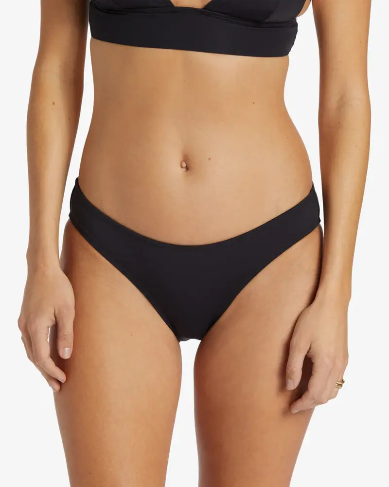 Billabong SOL SEARCHER LOWRIDER BIKINI BOTTOM BLACK PEBBLE