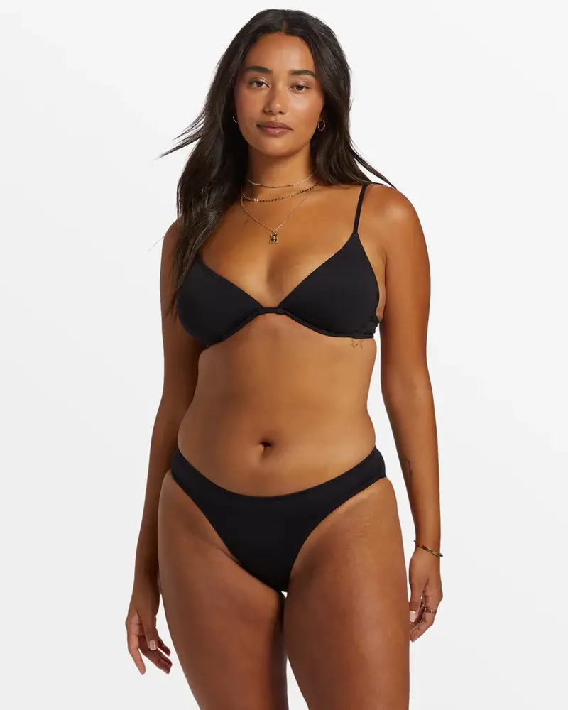 Billabong SOL SEARCHER LOWRIDER BIKINI BOTTOM BLACK PEBBLE