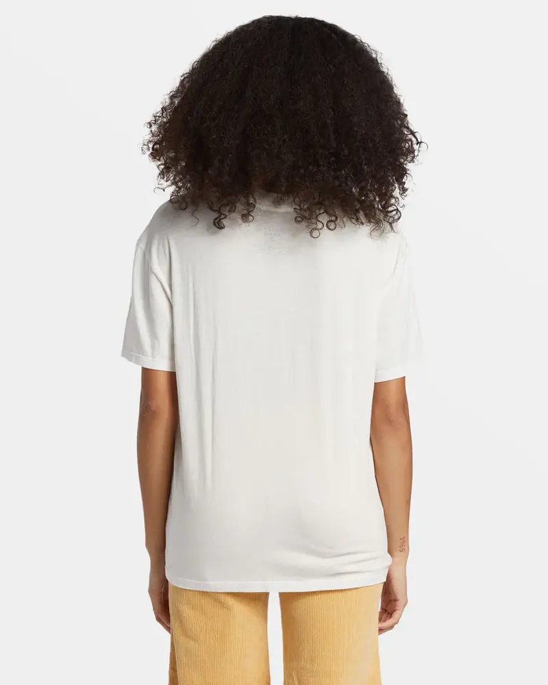 Billabong FEMMES WITH THE SUN T-SHIRT SALT CRYSTAL