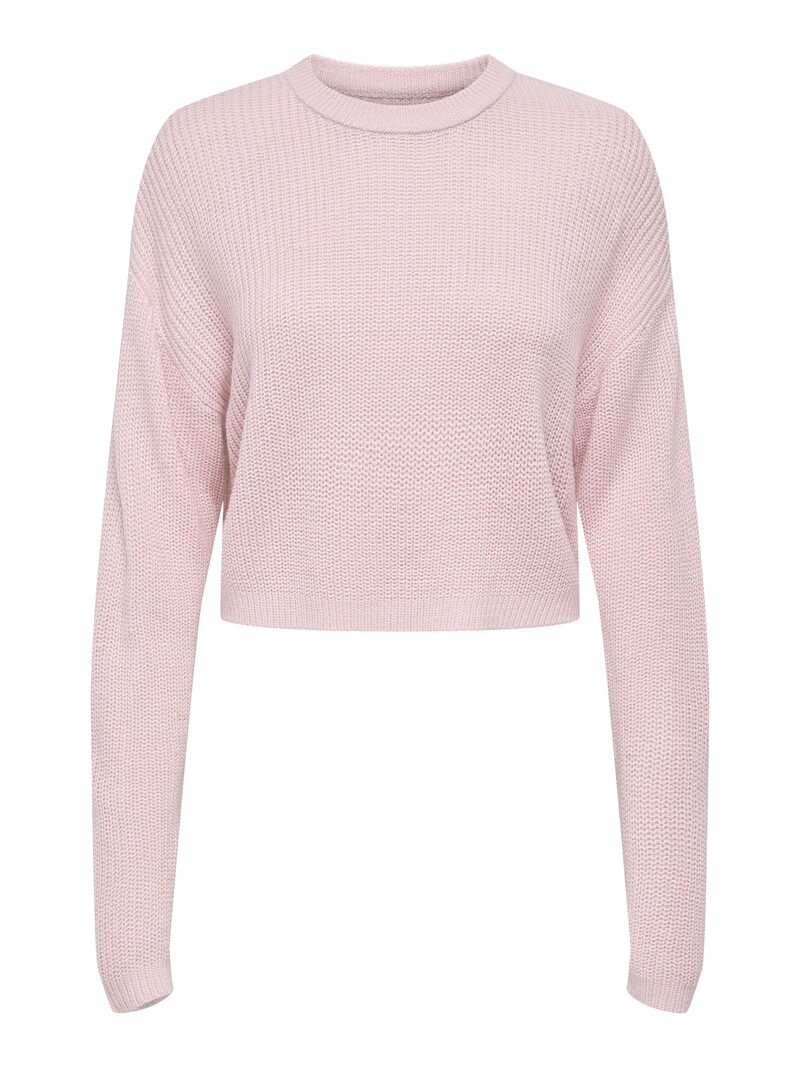 Only MALAVI LS CROPPED PULLOVER KNIT POTPOURRI
