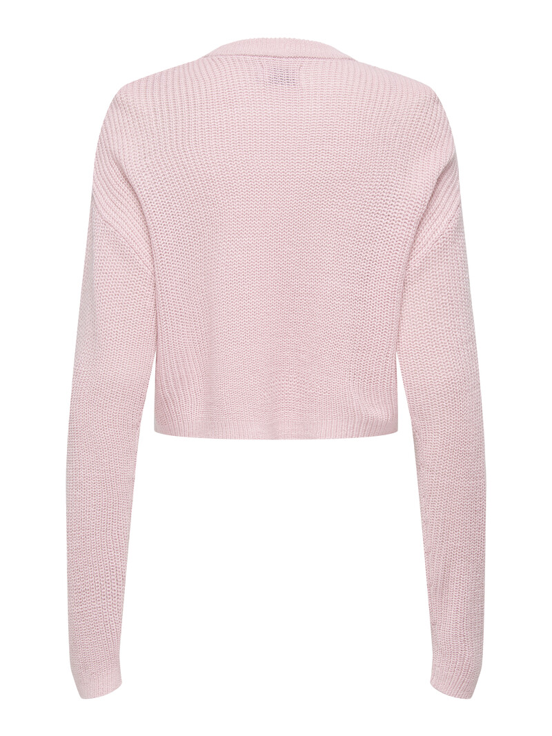 Only MALAVI LS CROPPED PULLOVER KNIT POTPOURRI