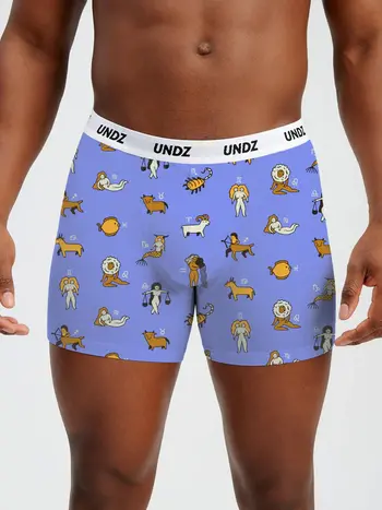 Undz HOMMES CLASSIC BOXER BAMBOO ZODIAC