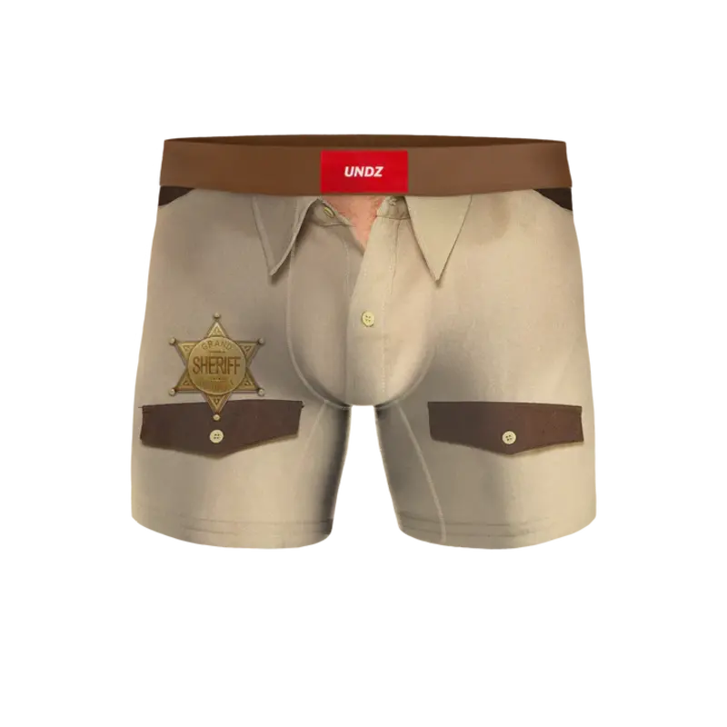 Undz HOMMES CLASSIC BOXER SHERIFF
