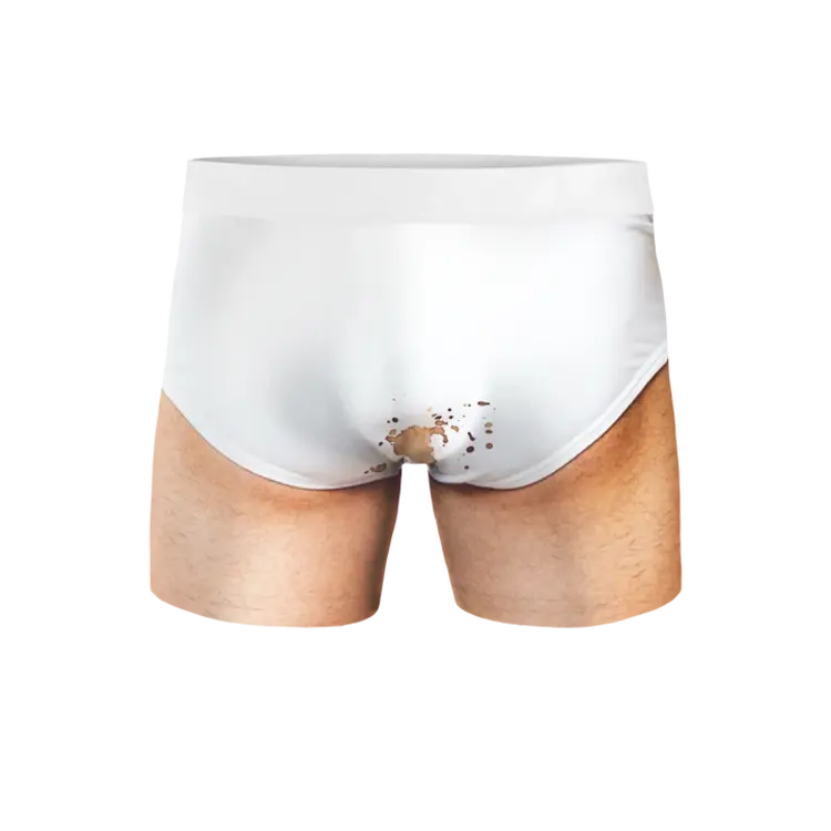 Undz HOMMES CLASSIC BOXER WHITE BRIEFS