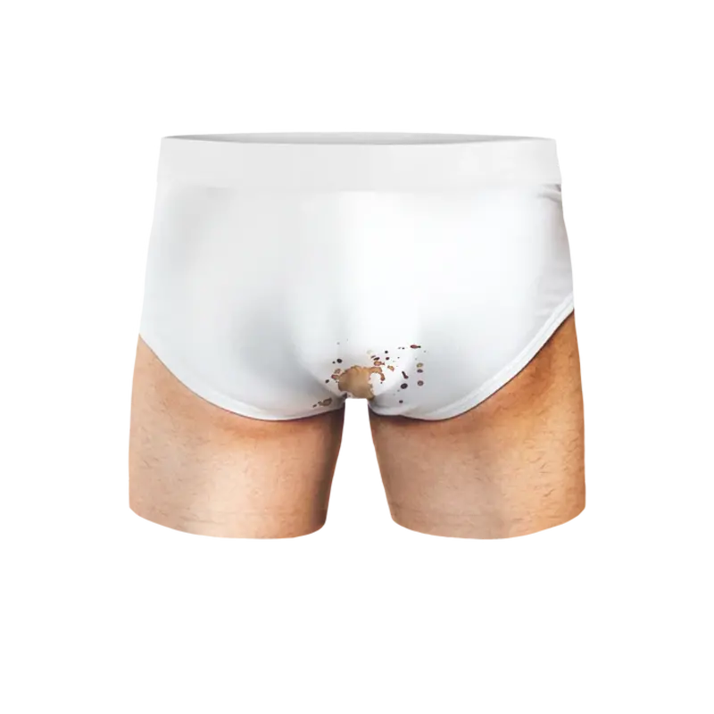 Undz HOMMES CLASSIC BOXER WHITE BRIEFS