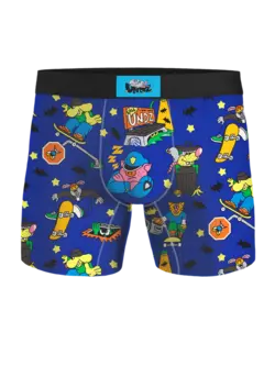 Undz HOMMES CLASSIC BOXER NIGHT SKATER BLUE