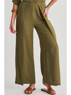 Everyday Sunday PANTALON AMPLE COUVRE-MAILLOT GREEN JUNGLE