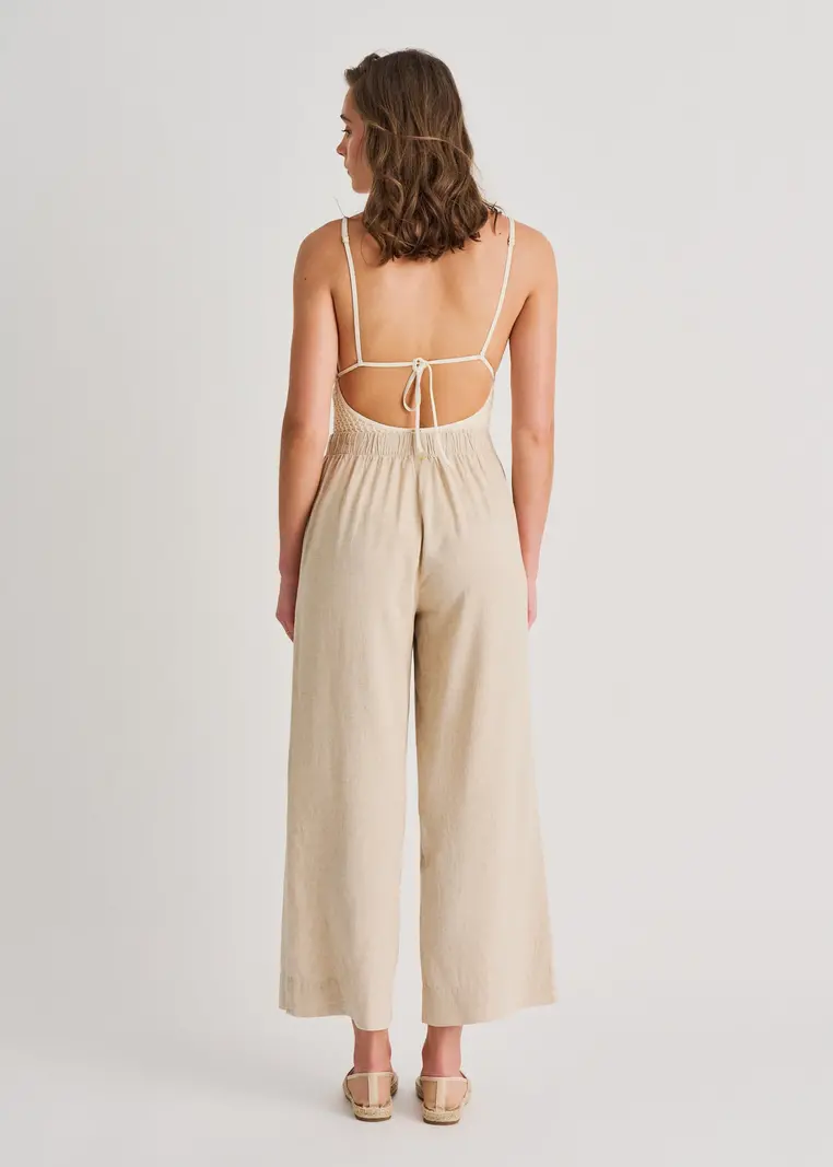 Everyday Sunday PANTALON COUVRE-MAILLOT LINEN MIX