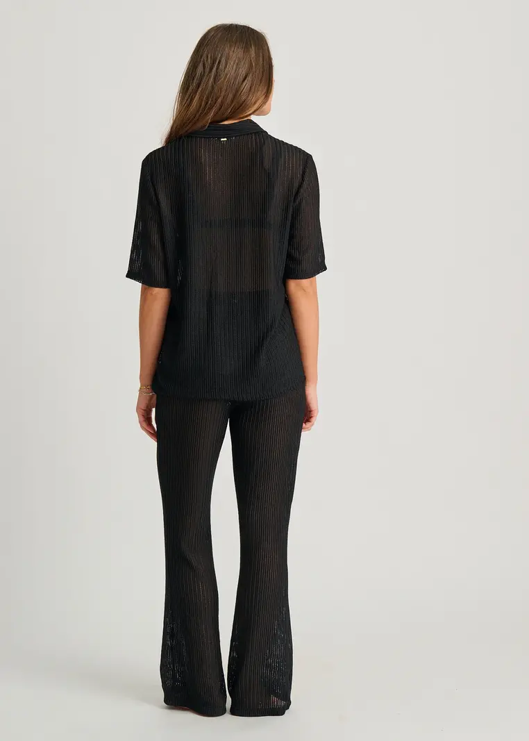 Everyday Sunday PANTALON COUVRE-MAILLOT CHEVRON BLACK