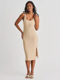 Everyday Sunday OPEN BACK COVER-UP DRESS WHEAT FIELD