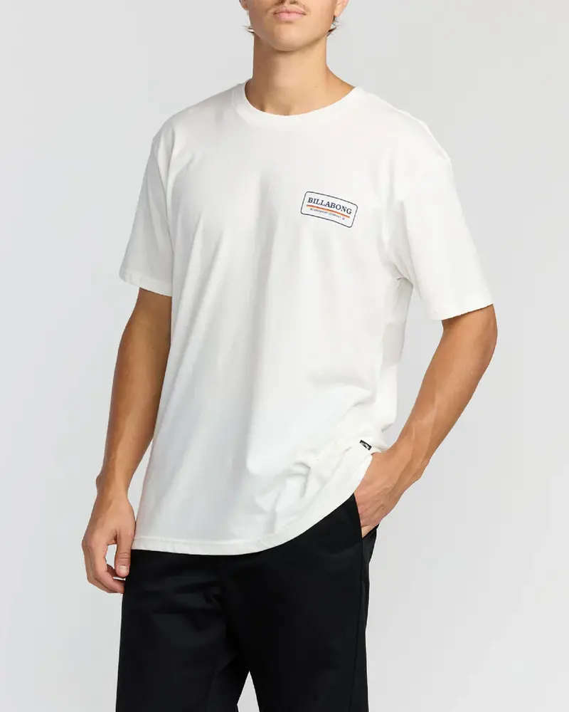 Billabong HOMMES WALLED T-SHIRT OFFWHITE