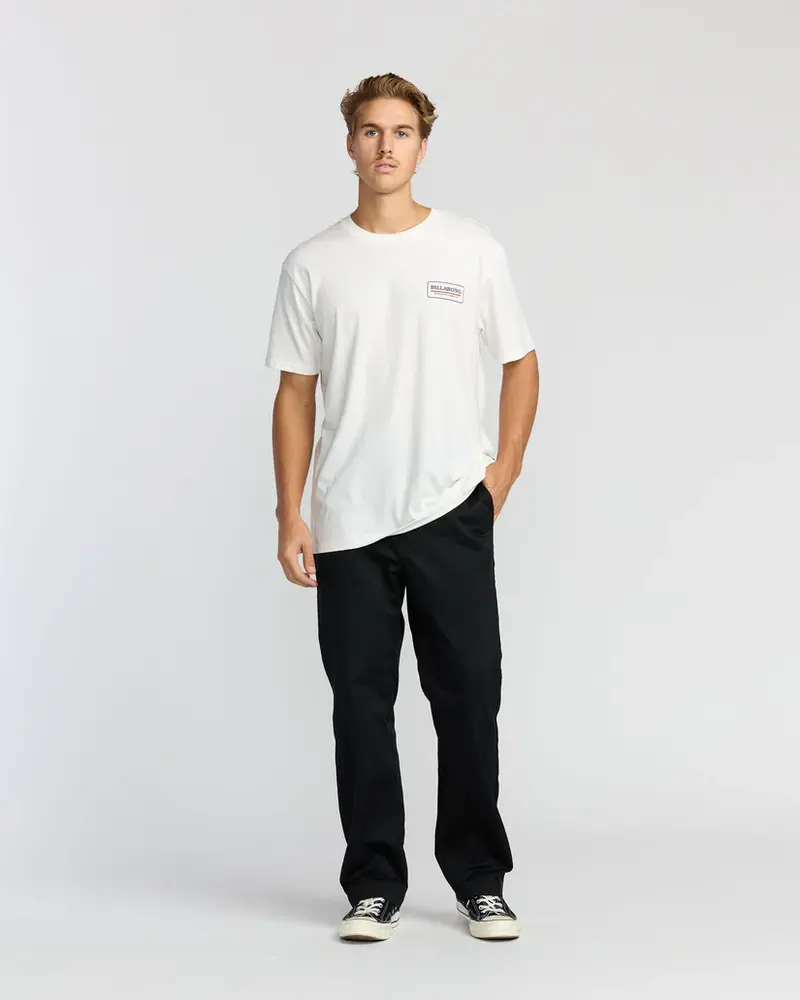 Billabong HOMMES WALLED T-SHIRT OFFWHITE