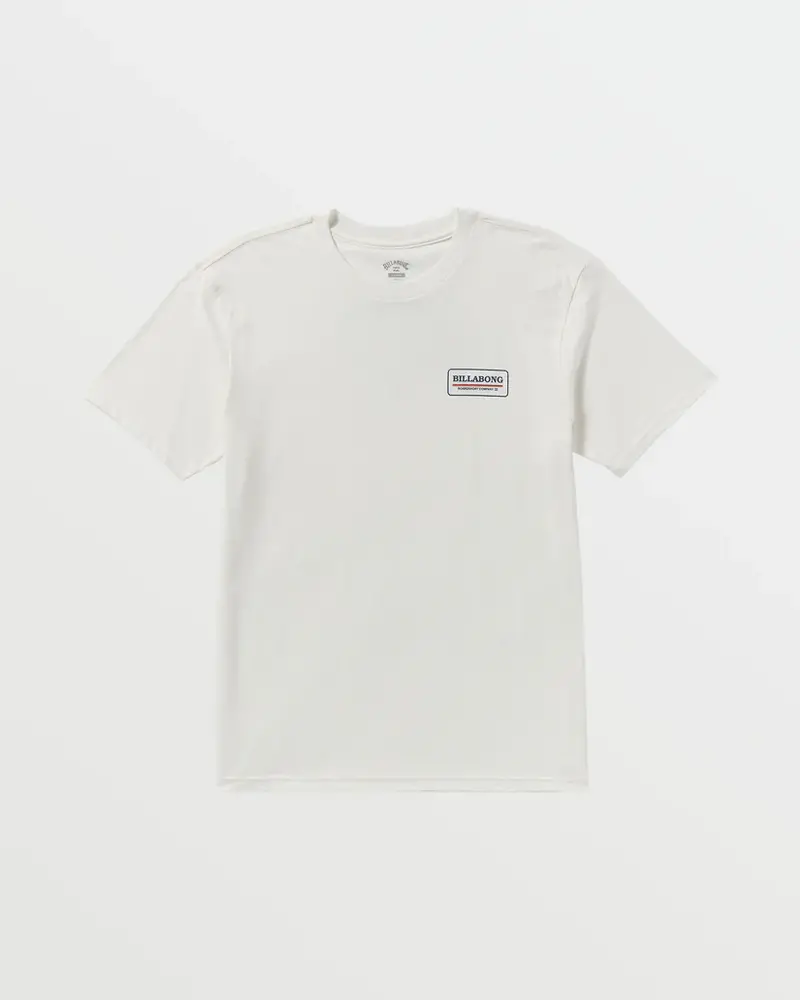 Billabong HOMMES WALLED T-SHIRT OFFWHITE