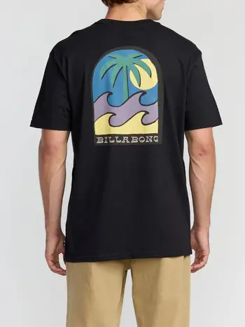 Billabong HOMMES TOMBSTONE T-SHIRT BLACK