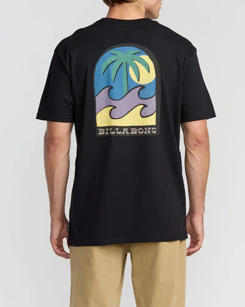 Billabong MEN'S TOMBSTONE T-SHIRT BLACK