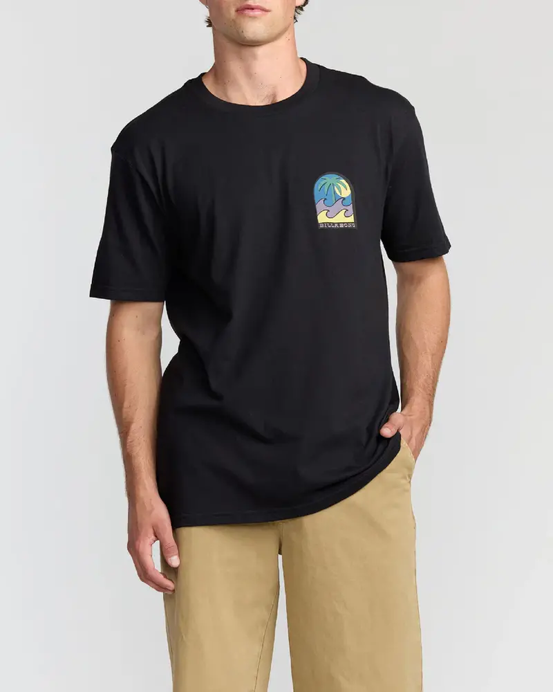 Billabong MEN'S TOMBSTONE T-SHIRT BLACK