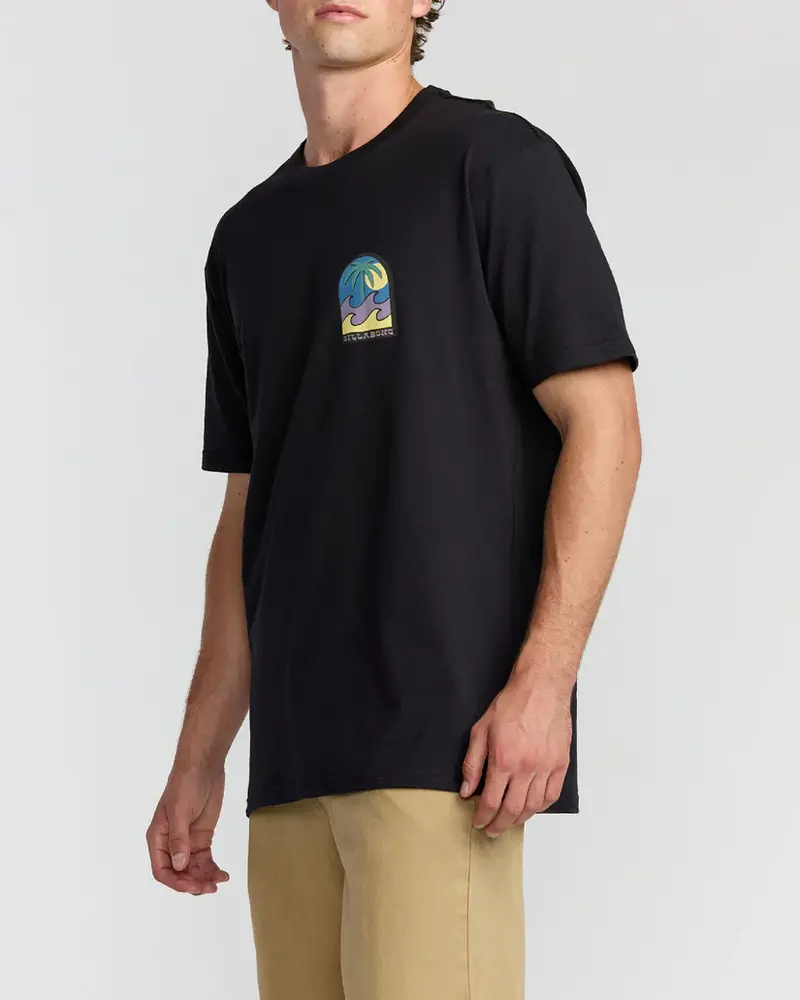 Billabong MEN'S TOMBSTONE T-SHIRT BLACK