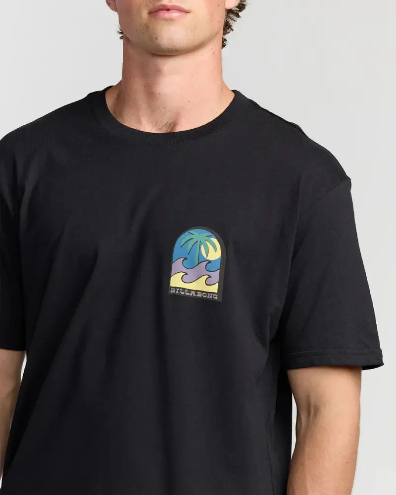 Billabong MEN'S TOMBSTONE T-SHIRT BLACK