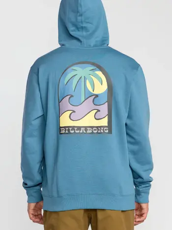 Billabong HOMMES TOMBSTONE HOODIE GLACIER BLUE