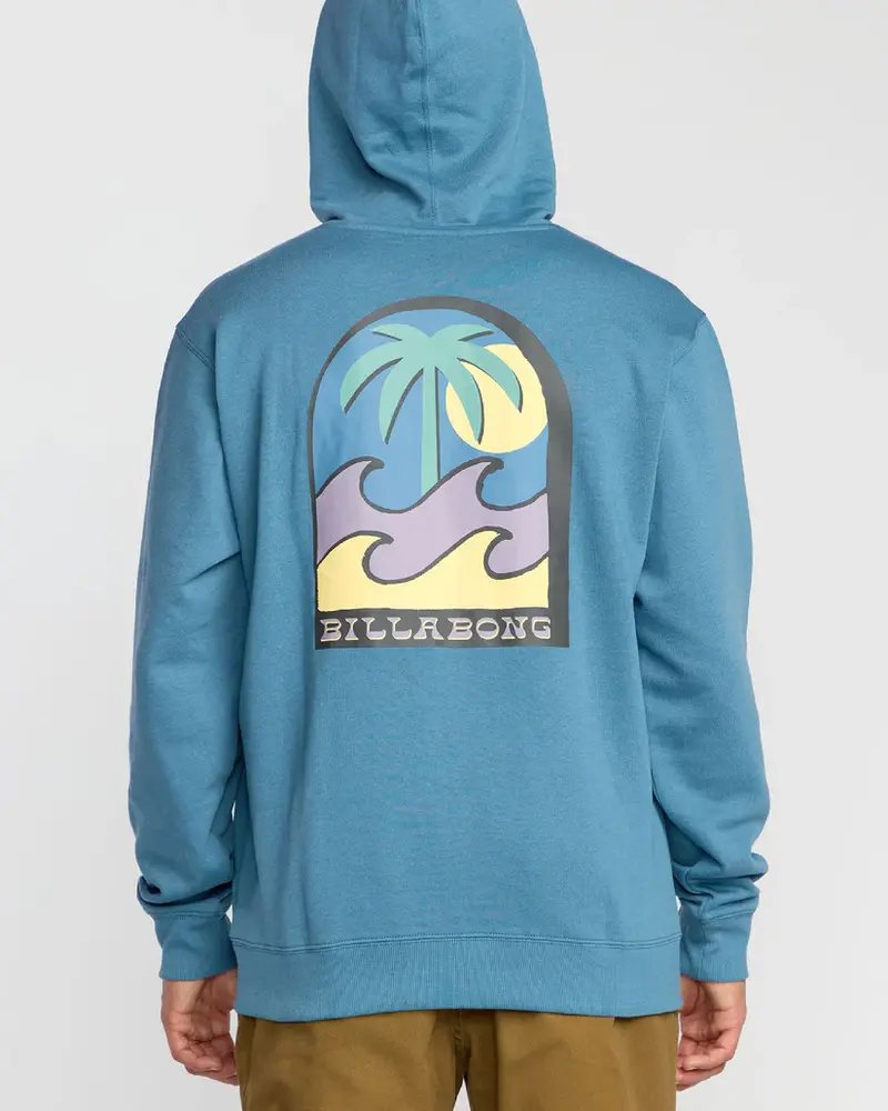 Billabong MEN'S TOMBSTONE HOODIE GLACIER BLUE