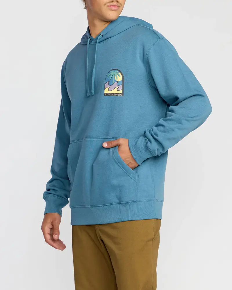 Billabong MEN'S TOMBSTONE HOODIE GLACIER BLUE