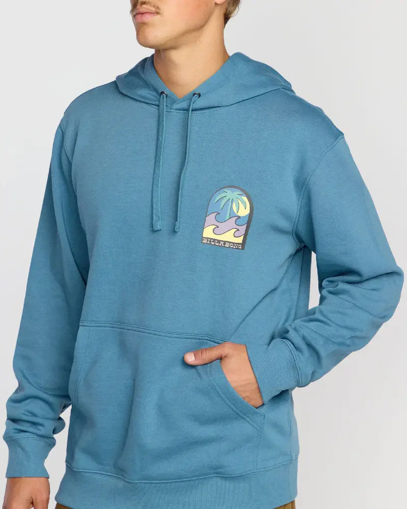 Billabong MEN'S TOMBSTONE HOODIE GLACIER BLUE