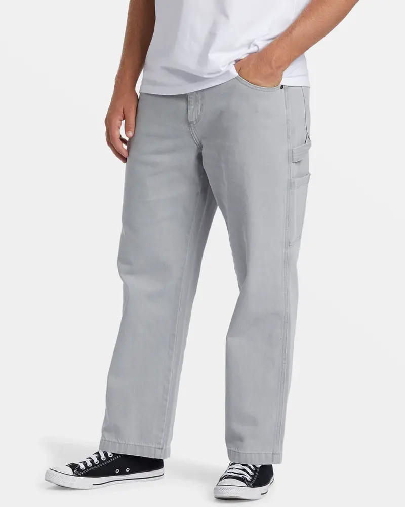 Billabong MEN'S BAD DOG WORKWEAR DENIM PANTS GREY
