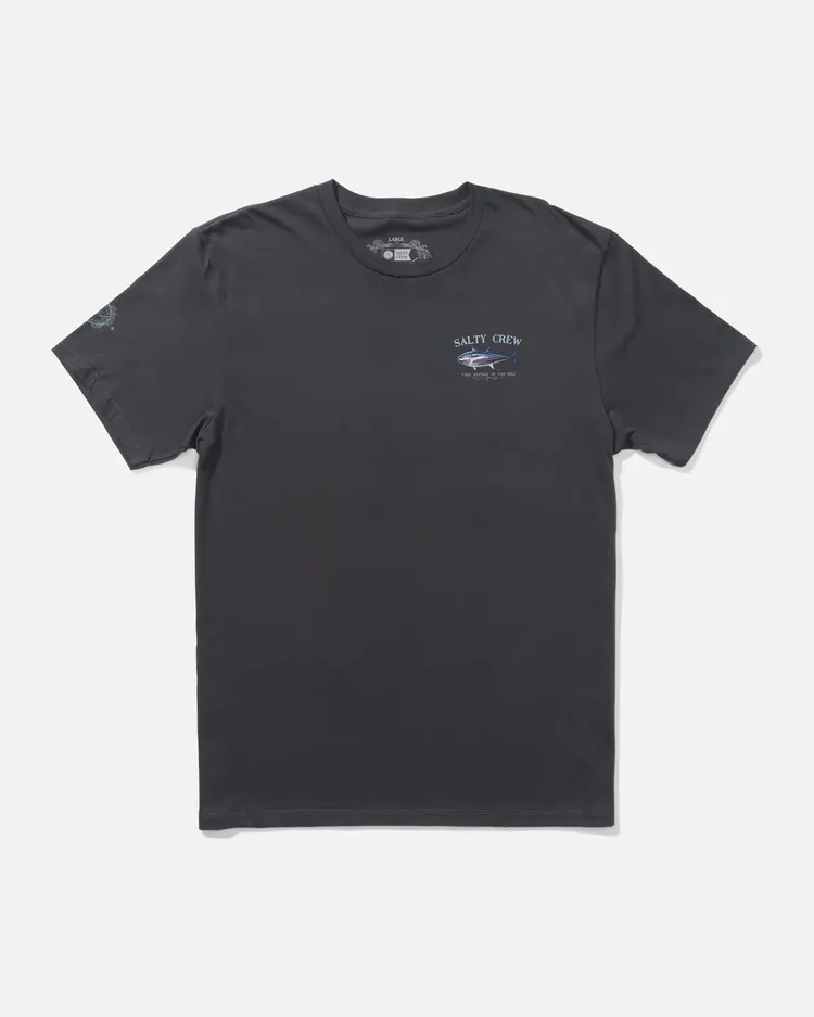 Salty crew HOMMES BIG BLUE PREMIUM TEE CHARCOAL
