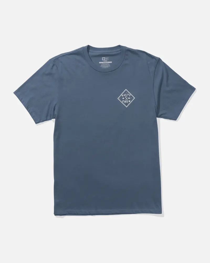 Salty crew HOMMES TIPPET FILL PREMIUM TEE SLATE