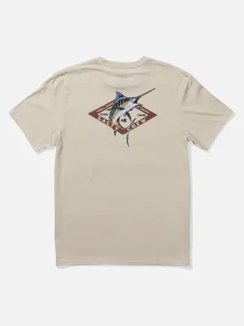 Salty crew HOMMES DIAMOND MARLIN PREMIUM TEE BONE
