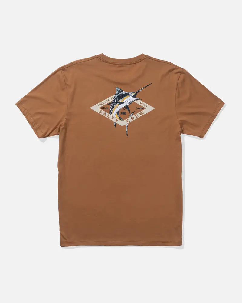 Salty crew HOMMES DIAMOND MARLIN PREMIUM TEE SIERRA