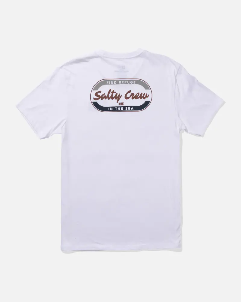Salty crew HOMMES CAPSULE PREMIUM TEE WHITE