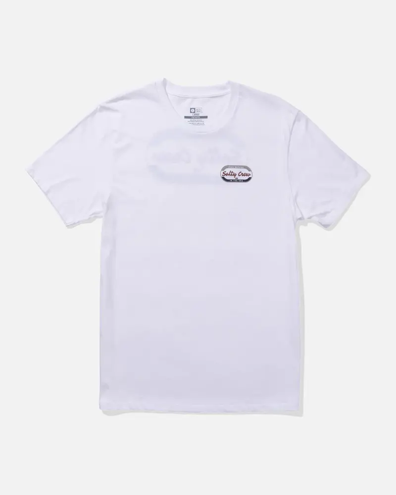 Salty crew MEN'S CAPSULE PREMIUM TEE WHITE