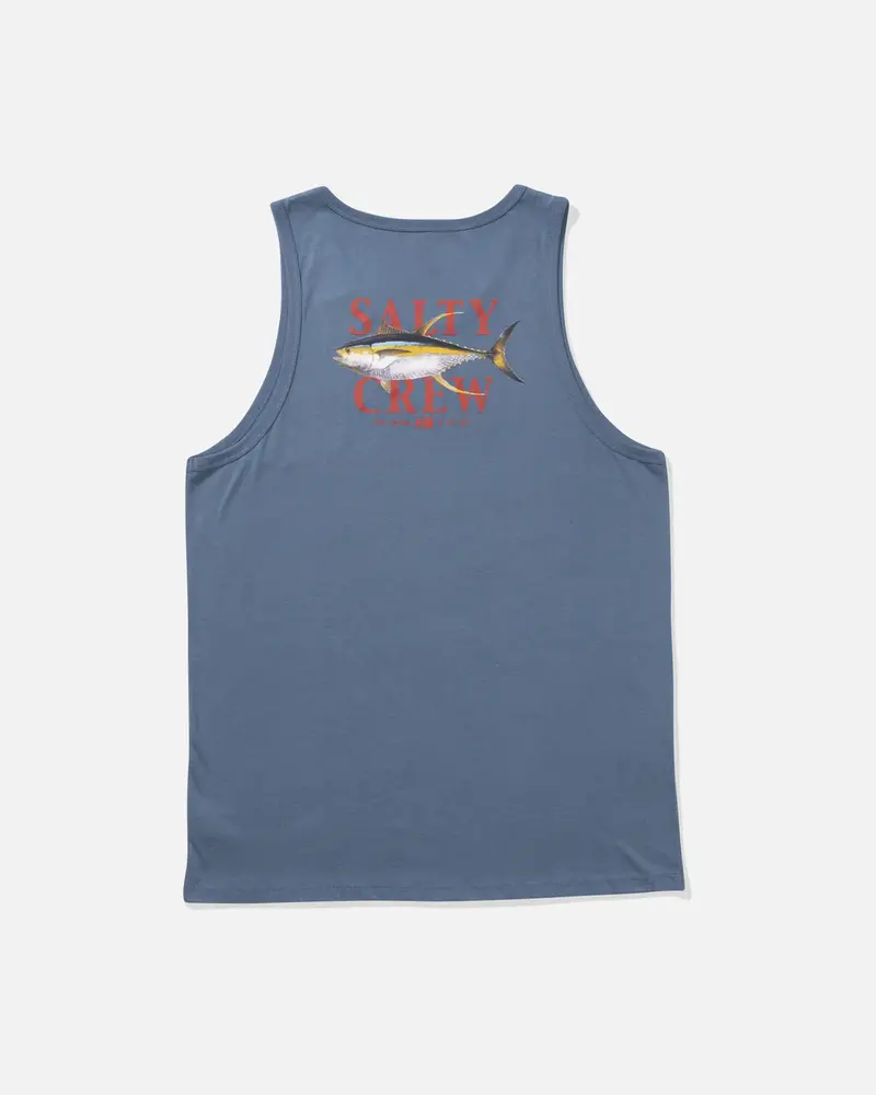 Salty crew HOMMES YELLOWFIN TANK SLATE