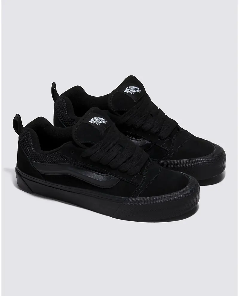 Vans HOMMES KNU SKOOL SUEDE SHOE BLACK/BLACK