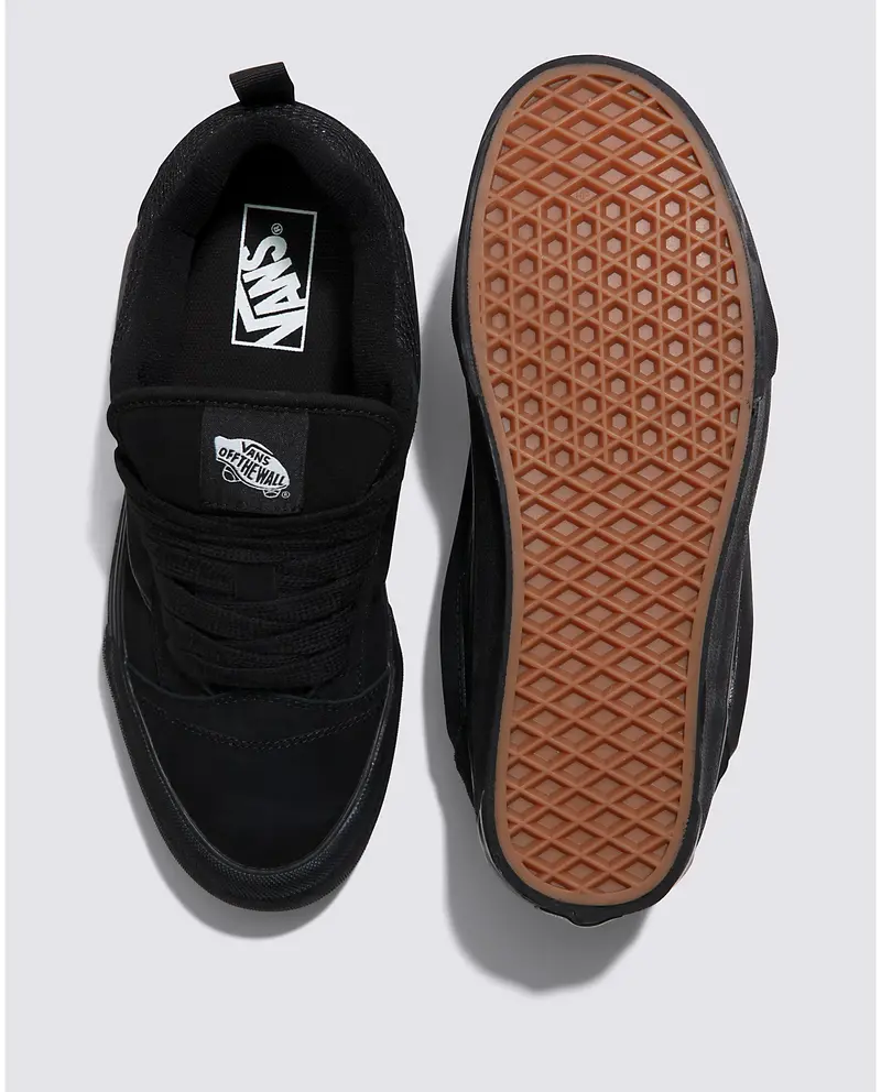 Vans HOMMES KNU SKOOL SUEDE SHOE BLACK/BLACK