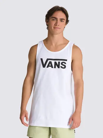 Vans MEN'S VANS CLASSIC TANK WHITE/BLACK