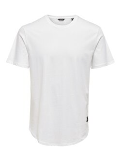 Only & Sons MATT LONGY T-SHIRT WHITE