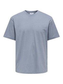 Only & Sons FRED T-SHIRT FLINT STONE