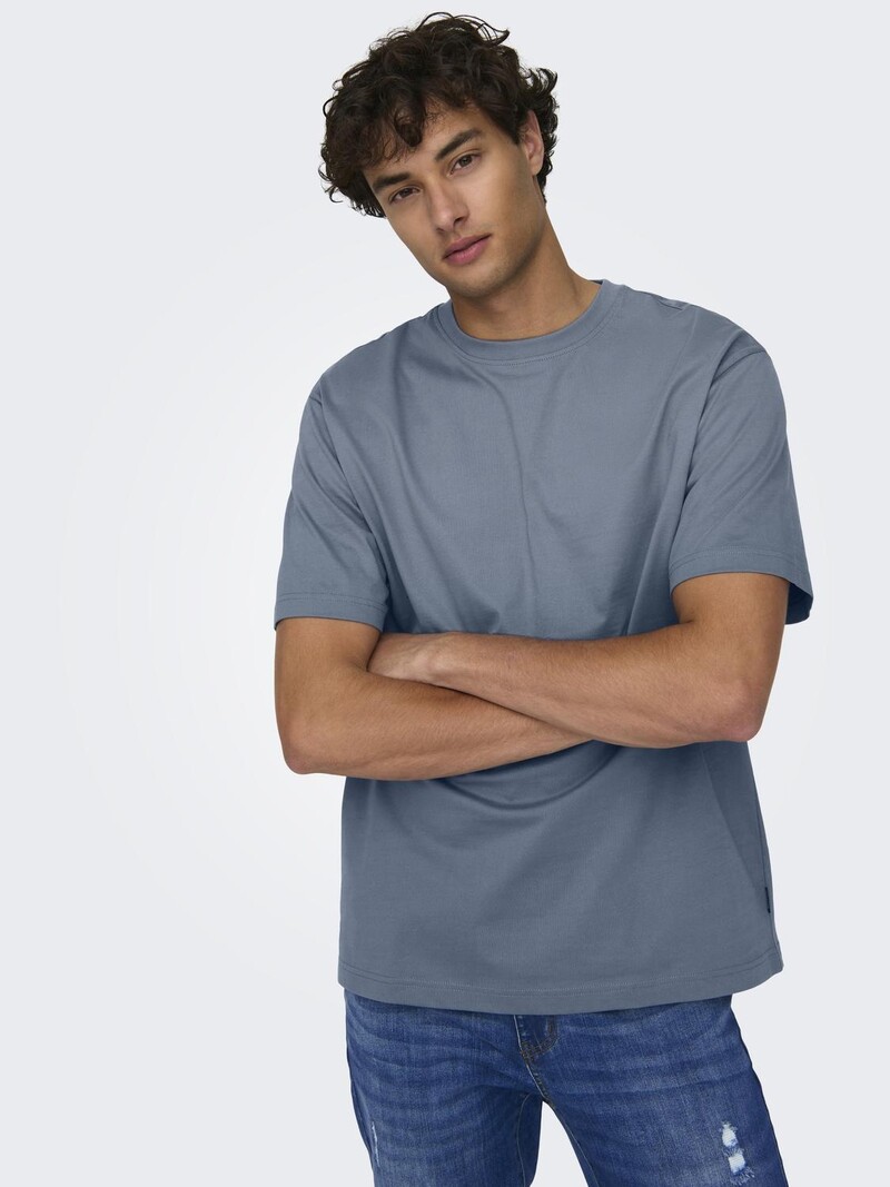 Only & Sons FRED T-SHIRT FLINT STONE