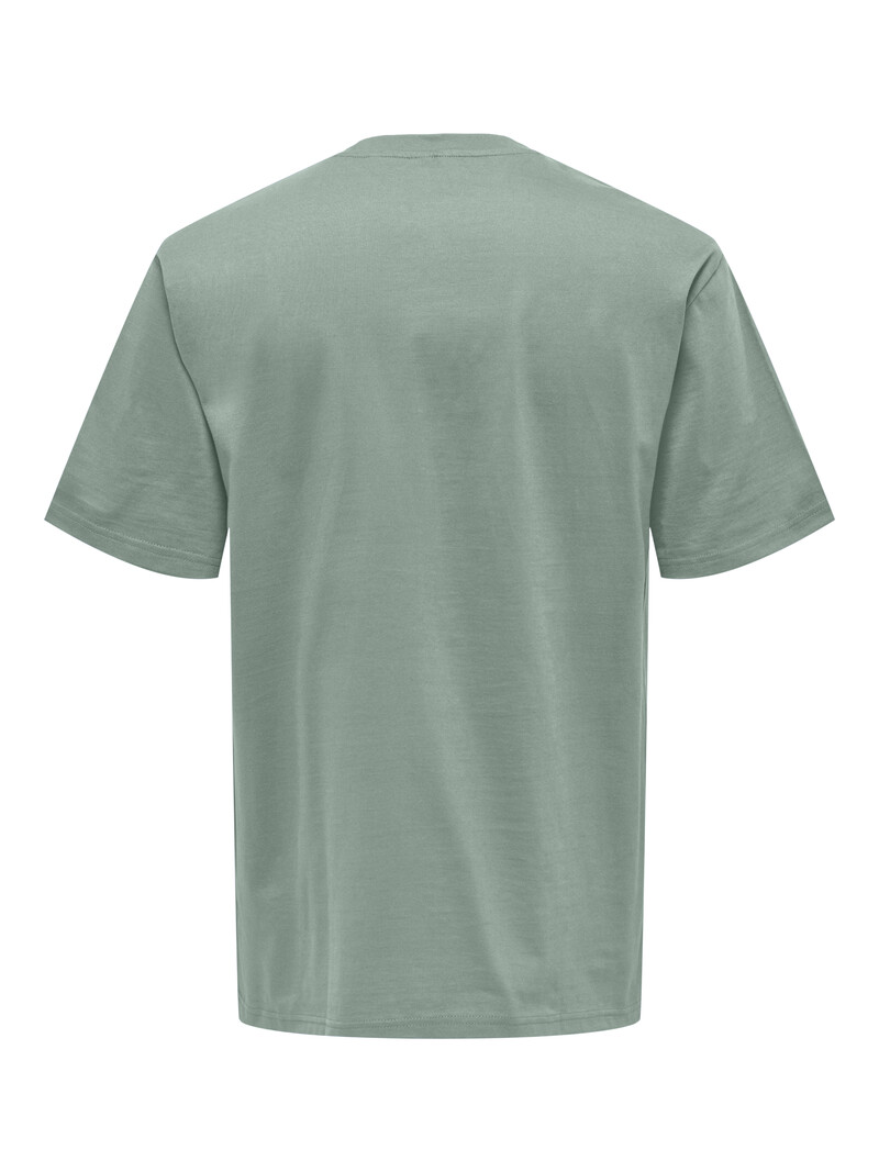 Only & Sons FRED T-SHIRT ICEBERG GREEN